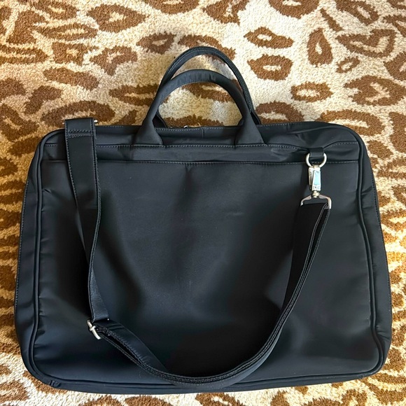 HOBO INTERNATIONAL Lap top bag Black Multi compartments Nylon Simple Basic Work - Picture 1 of 12